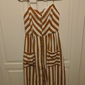 Striped Long Sundress